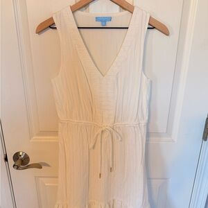 Draper White Cream Sleeveless Dress